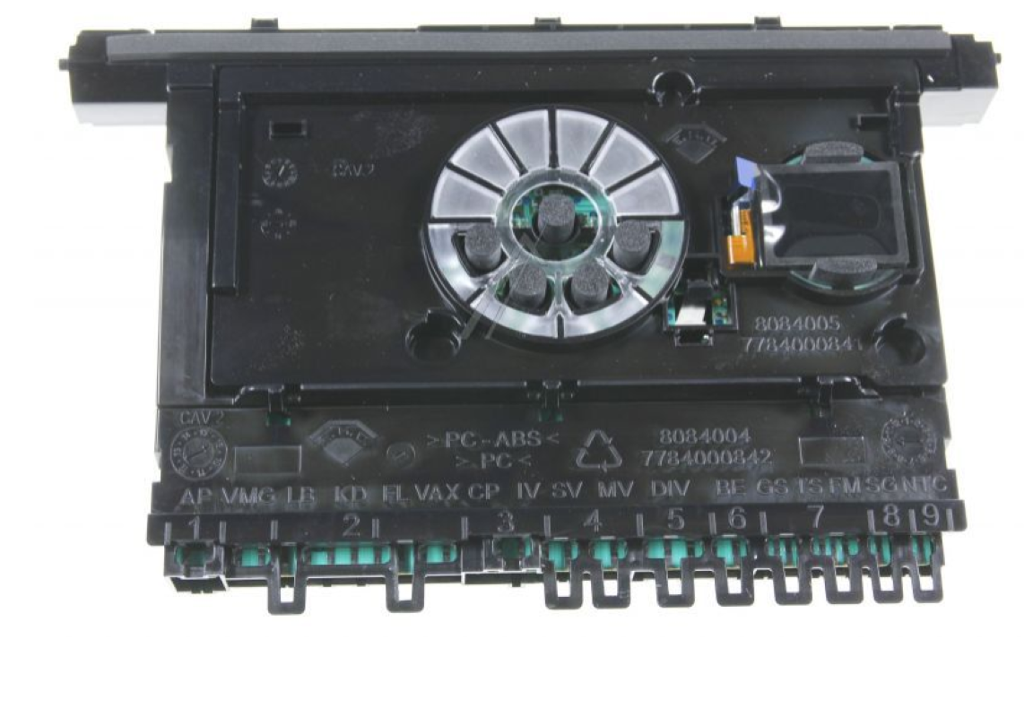 Gorenje Kontrolleinheit DW16.1 W/B ASSY, Original, elektronische Steuerungseinheit für Haushaltsgerät, in weiß und schwarz