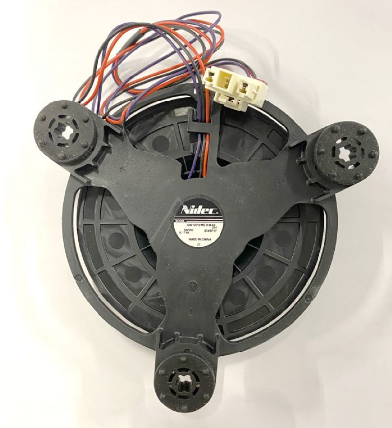 Gorenje GW12E12MS1FB-52 Lüftermotor Nidec für Kühlschrank, original Ersatzteil, sichtbarer Motor mit Kabelanschluss