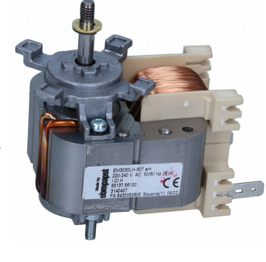 Originaler Küppersbusch EM3030LH-607 ARH Umluftmotor, Heizungs- und Lüftungsersatzteil, robust und zuverlässig.