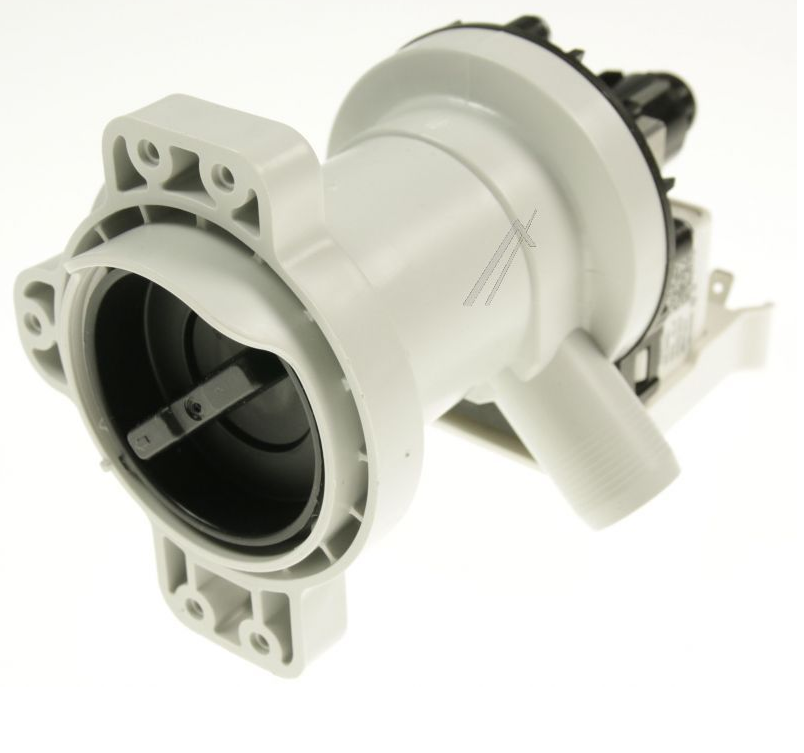Midea Abflusspumpe für Waschmaschine, Modell TP-65-25-2-39L, zeigt die Pumpe in einer technischen Ansicht.