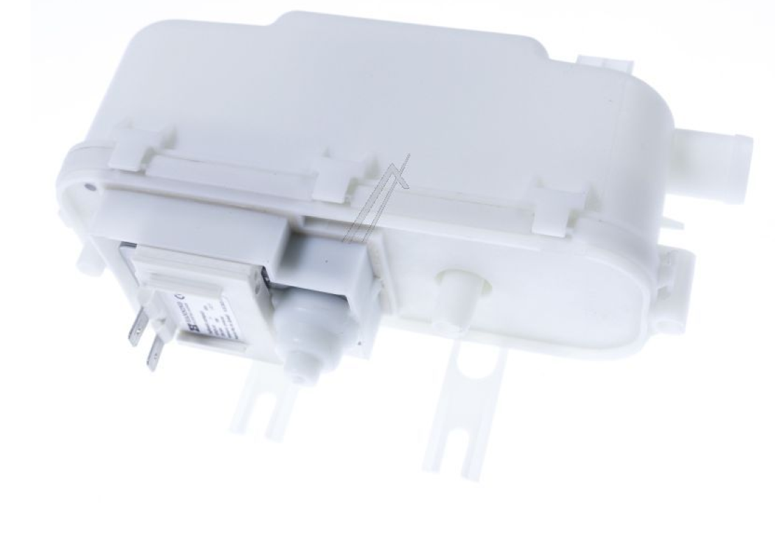 Miele Wasserablaufpumpe KPS25, 230V, 50Hz, für Geschirrspüler, zeigt die Pumpe mit Anschluss und Kabel