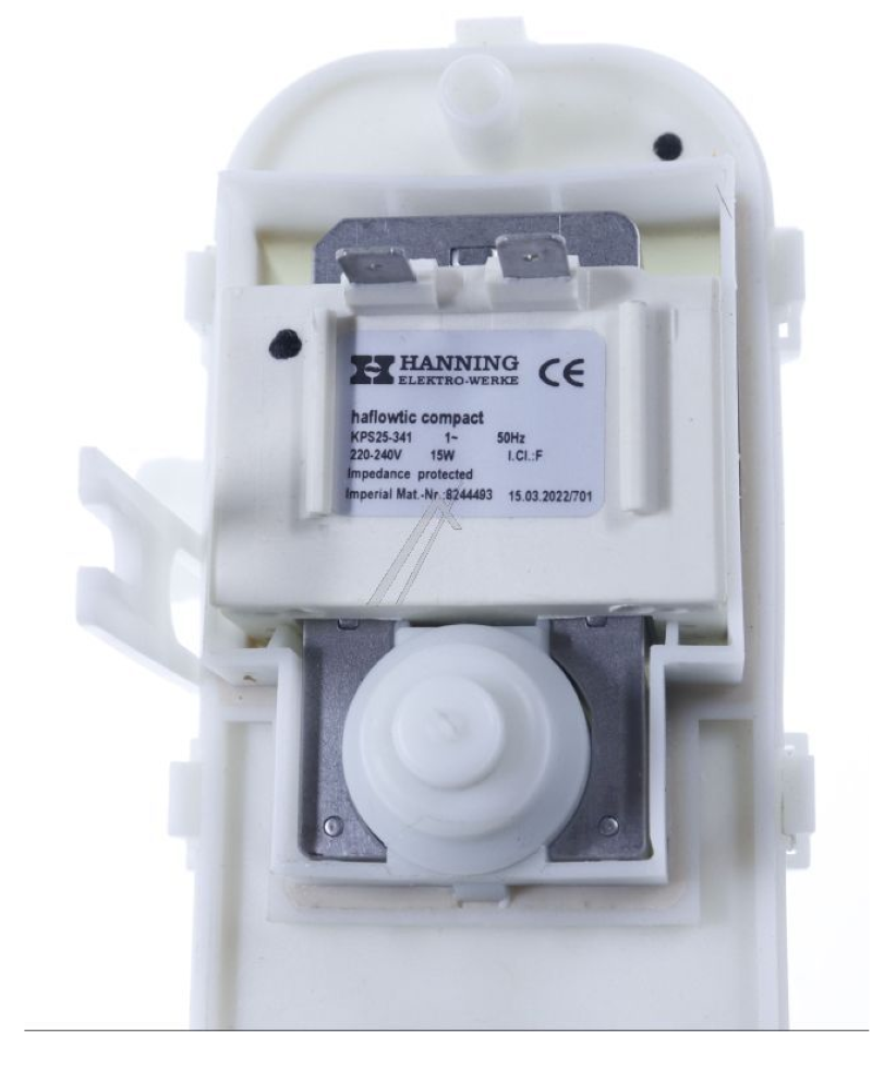 Miele Wasserablaufpumpe KPS25, 230V/50Hz, für Geschirrspüler, elektrische Pumpe für Wasserableitung, Modellnummer 08244493