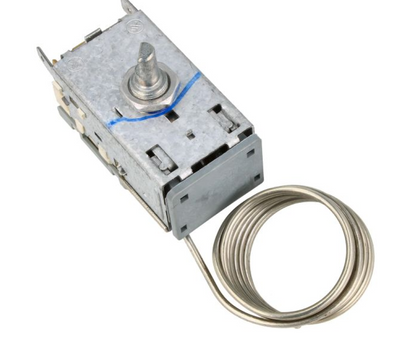 Vestel WDF25A-K Thermostat, Hengtong, für Haushaltsgeräte, Nahaufnahme des Thermostat mit Bedienelementen.