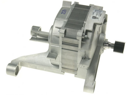 Original Vestel Motor KC 32mm Spoke BLDC Alu, kompakter Elektromotor für Haushaltsgeräte, sichtbar mit schwarzem Gehäuse