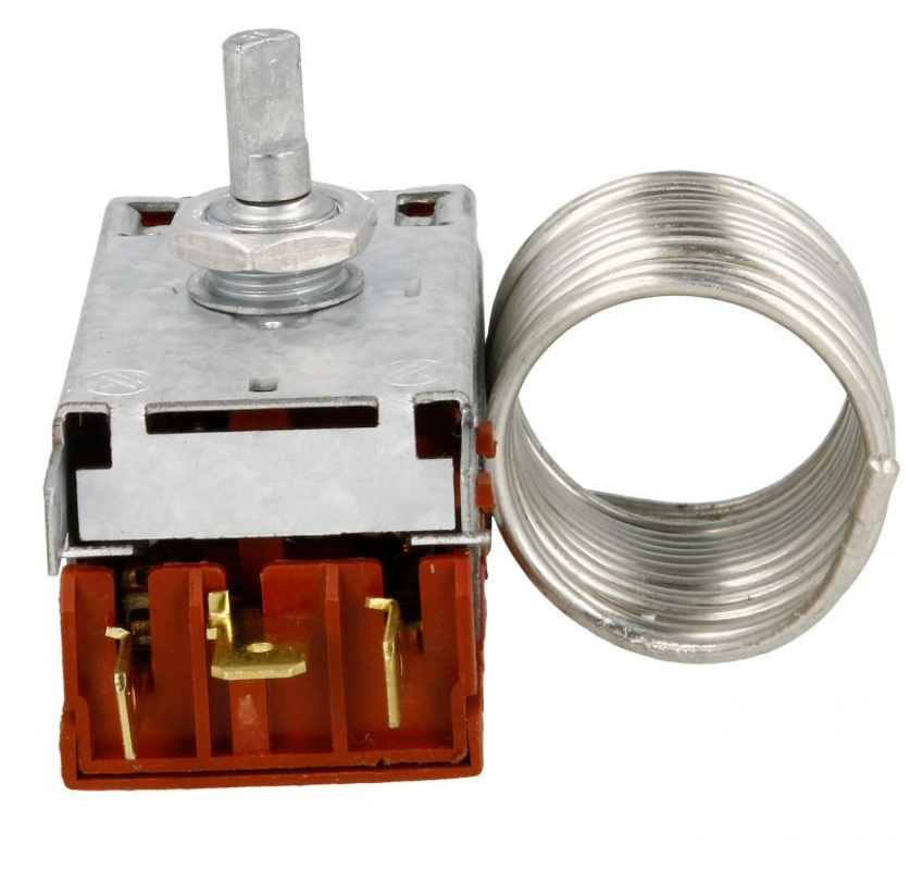 Originaler Vestel Thermostat KDF32B1 für Heizungen, weiße Oberfläche, kompakte Bauform, für Heizsysteme geeignet
